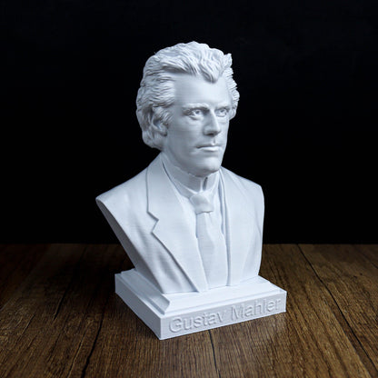 Gustav Mahler Bust, Classical Composer Sculpture, Gift for Music Lovers