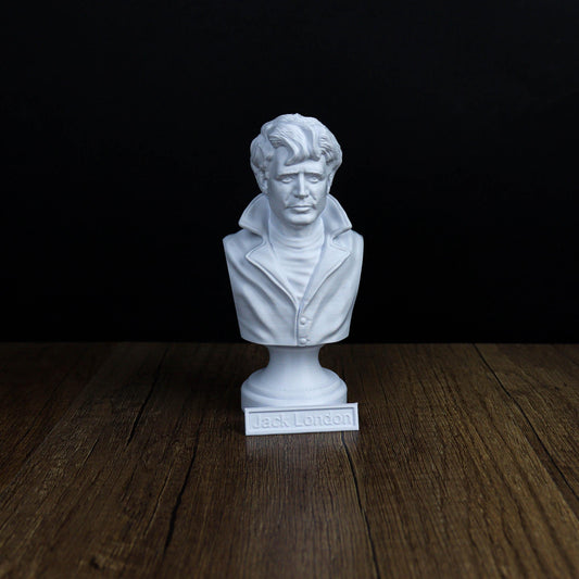 Jack London Bust, Classic Literature Home & Office Decor