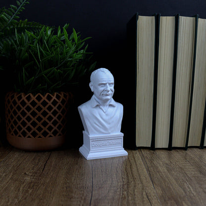 Douglas Adams Bust, Galactic Explorer Statue