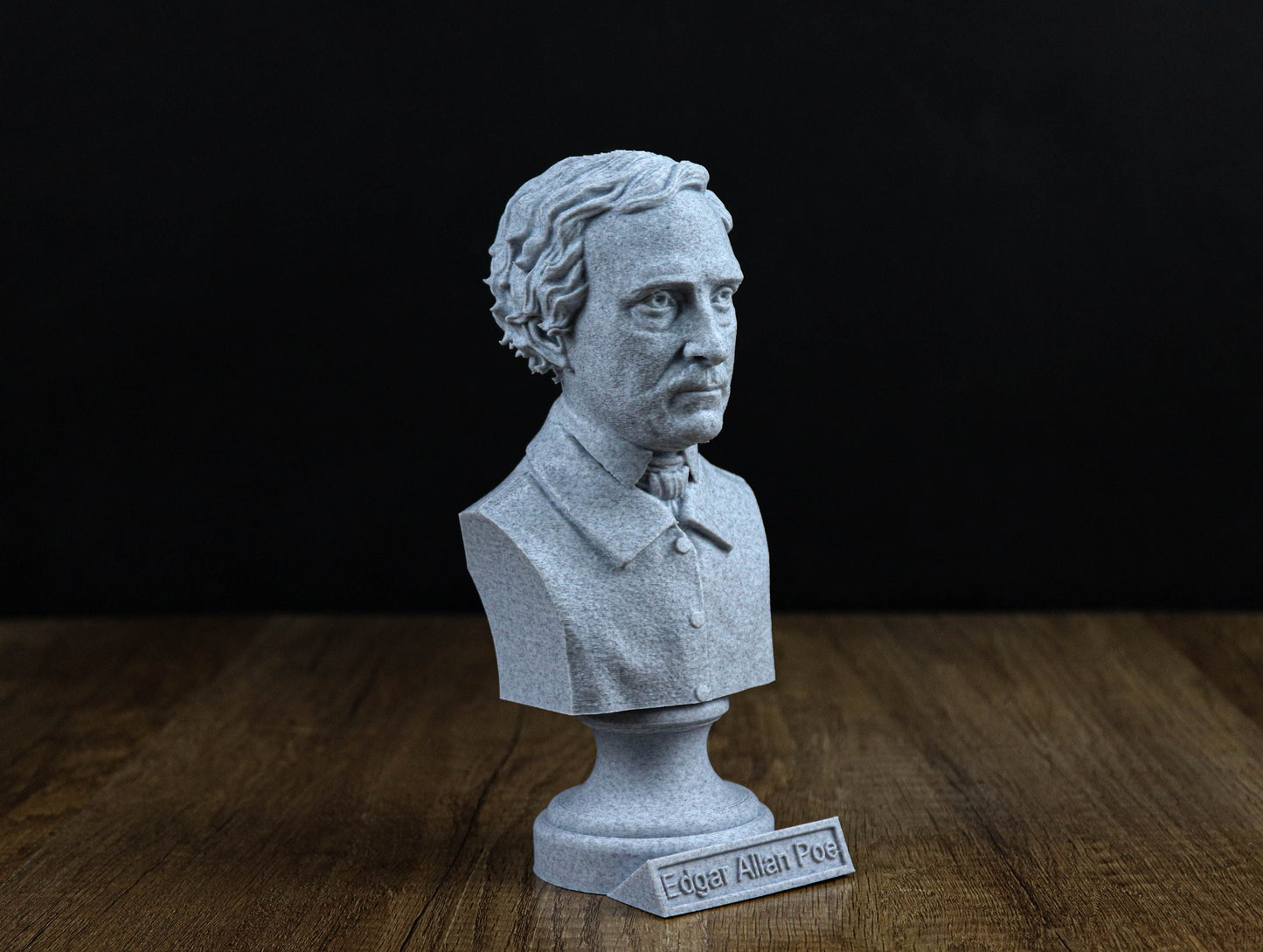 Edgar Allan Poe Bust Sculpture