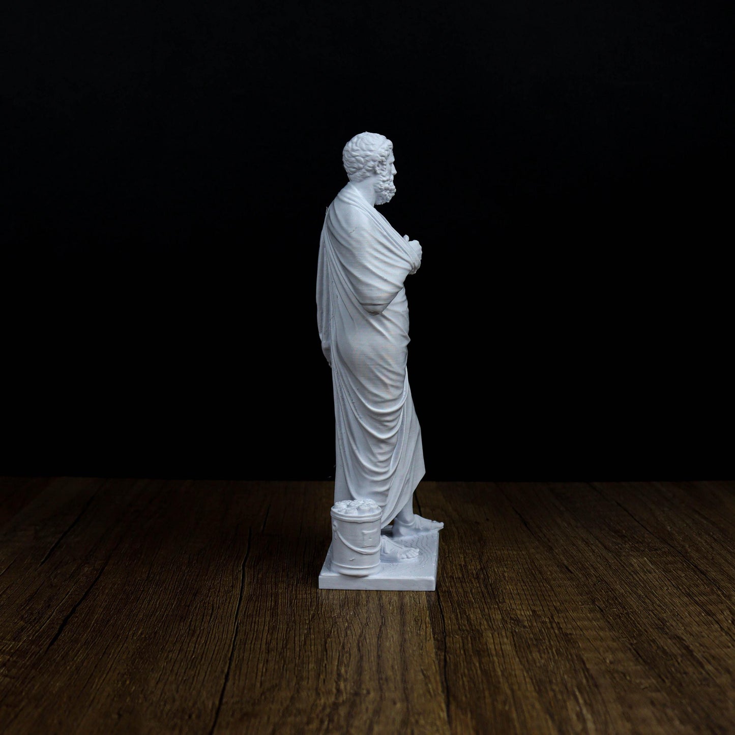 Sophocles 3D Printed Bust, Classical Greek Literature Home Decor