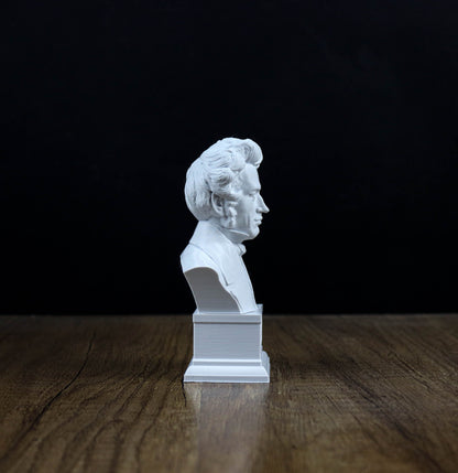 Søren Kierkegaard Bust,  Danish Theologian and Philosopher, Soren Kierkegaard Sculpture, Home Decor