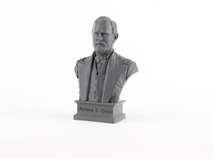 Ulyses S Grant Bust, 18th U.S. President Sculpture