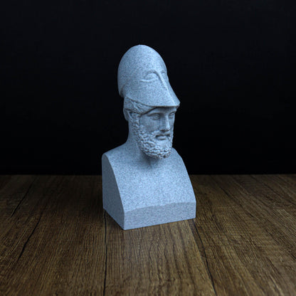 Pericles 3D Printed Bust, Greek Statesman Sculpture
