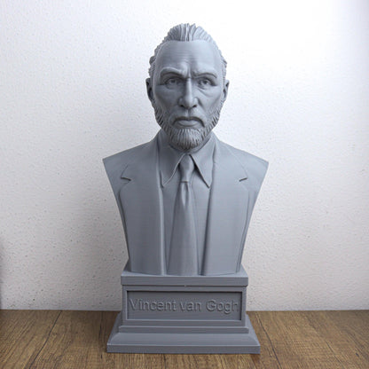 Vincent van Gogh 3d Bust, Dutch Painter Sculpture