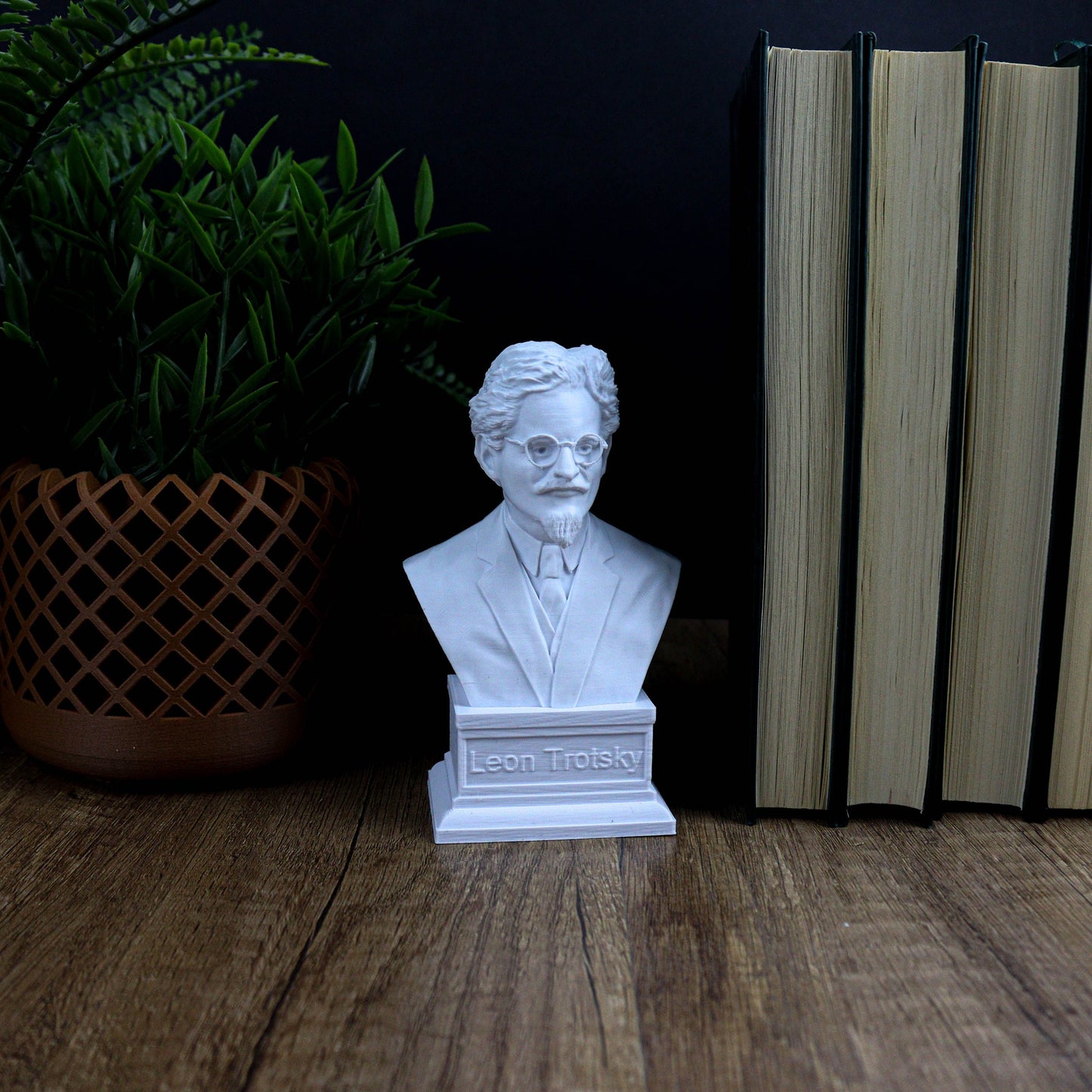 Leon Trotsky Bust, Russian Revolutionary Statue