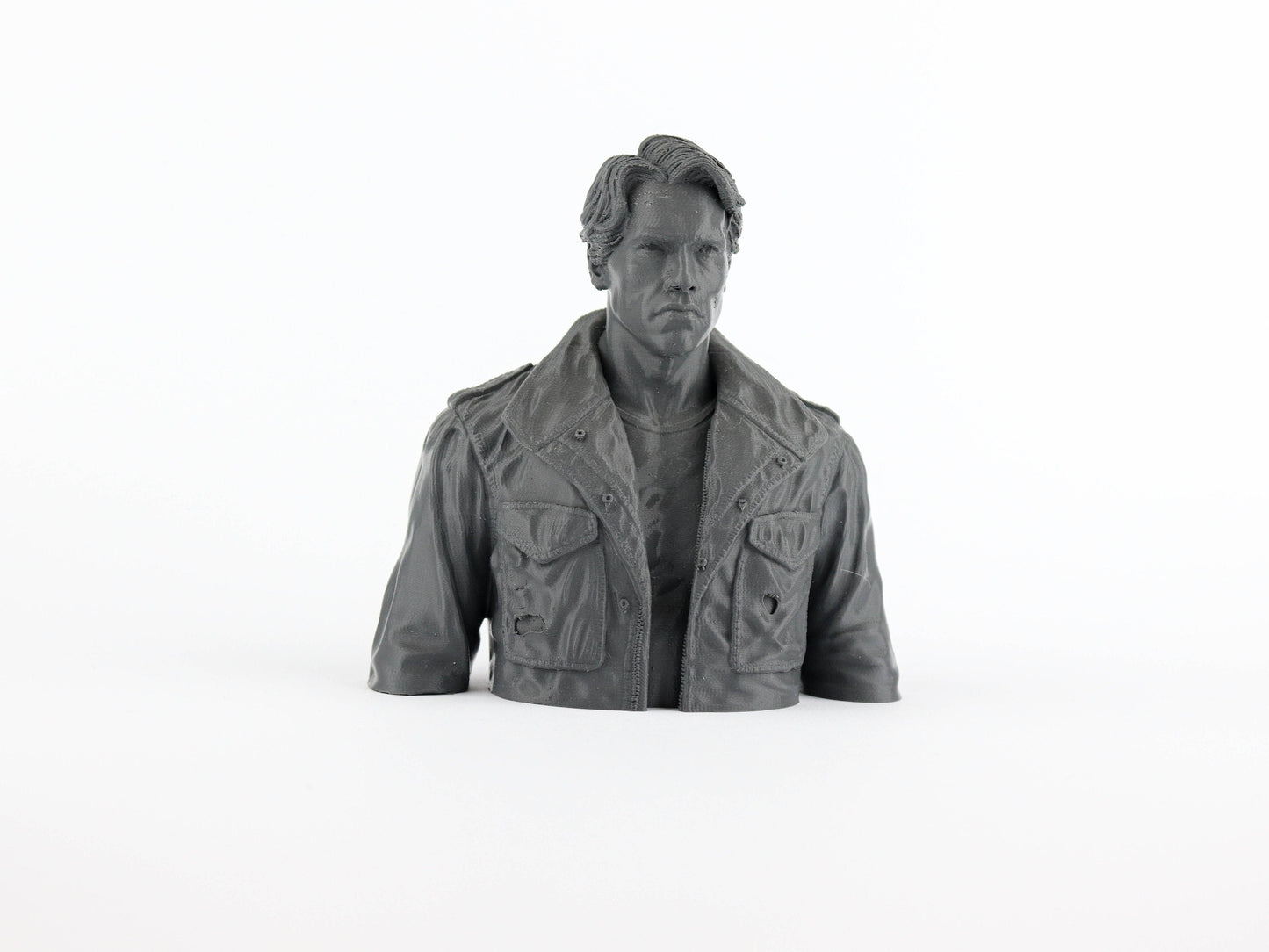 Arnold Schwarzenegger as Terminator 3d Bust Sculpture