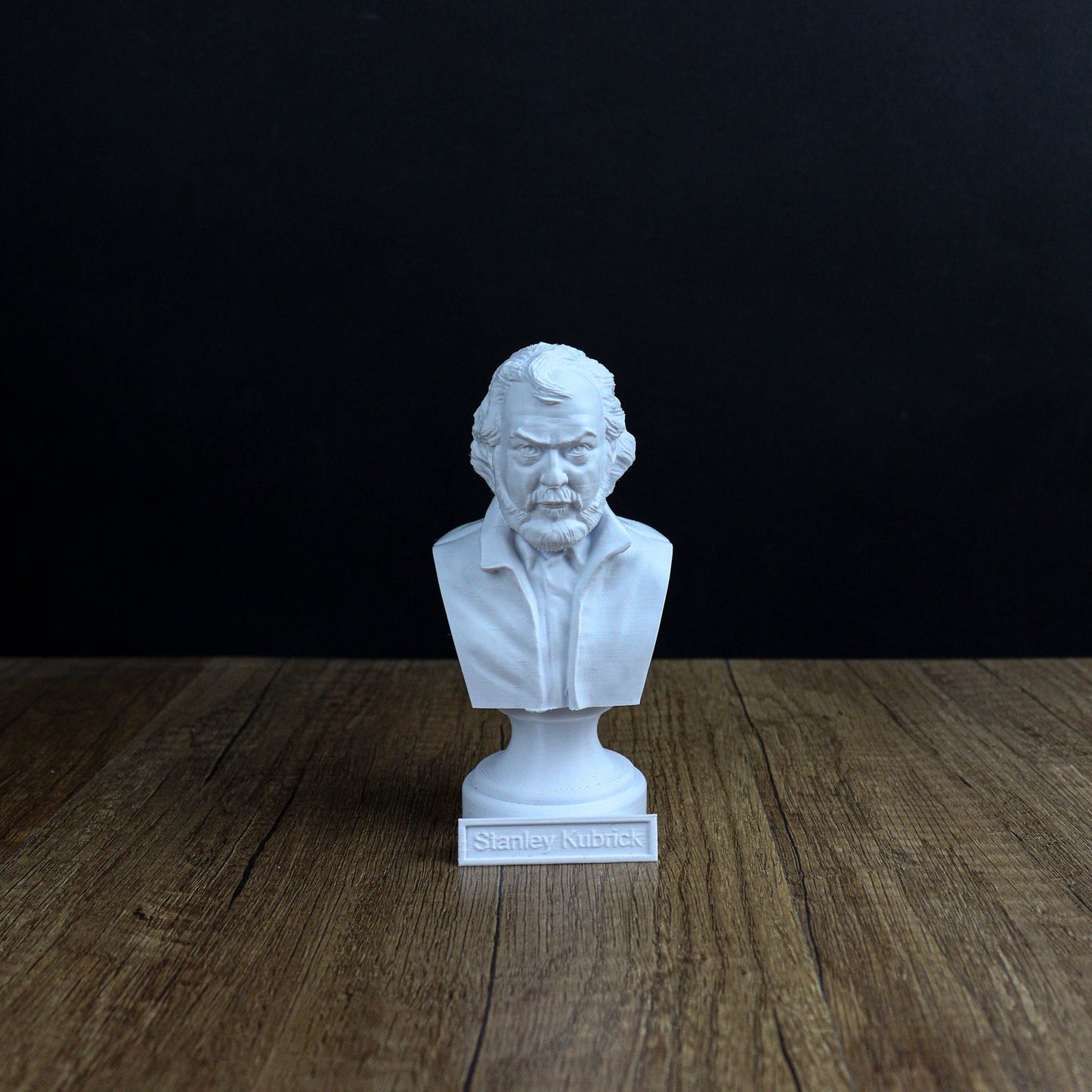 Stanley Kubrick Bust, Cinematic Legend 3D Printed Statue