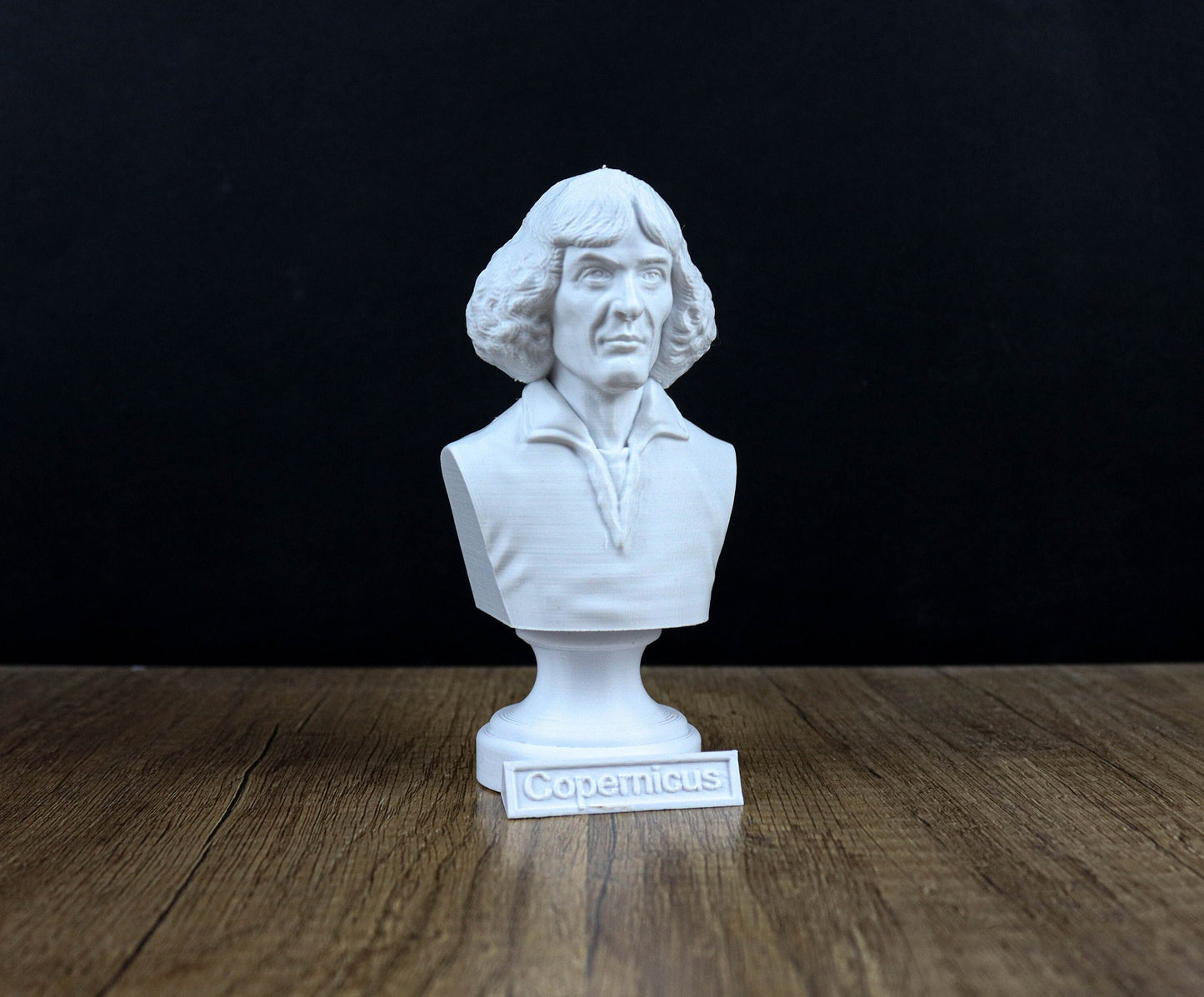 Nicolaus Copernicus Bust, Renaissance Polymath Statue, Sculpture Decoration ,Astronomy lover gift, Home Decor