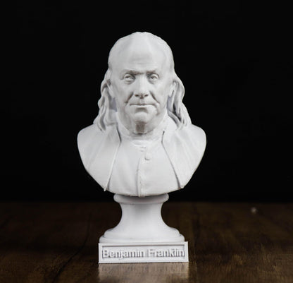 Benjamin Franklin Bust, Founding Father of the United States Statue
