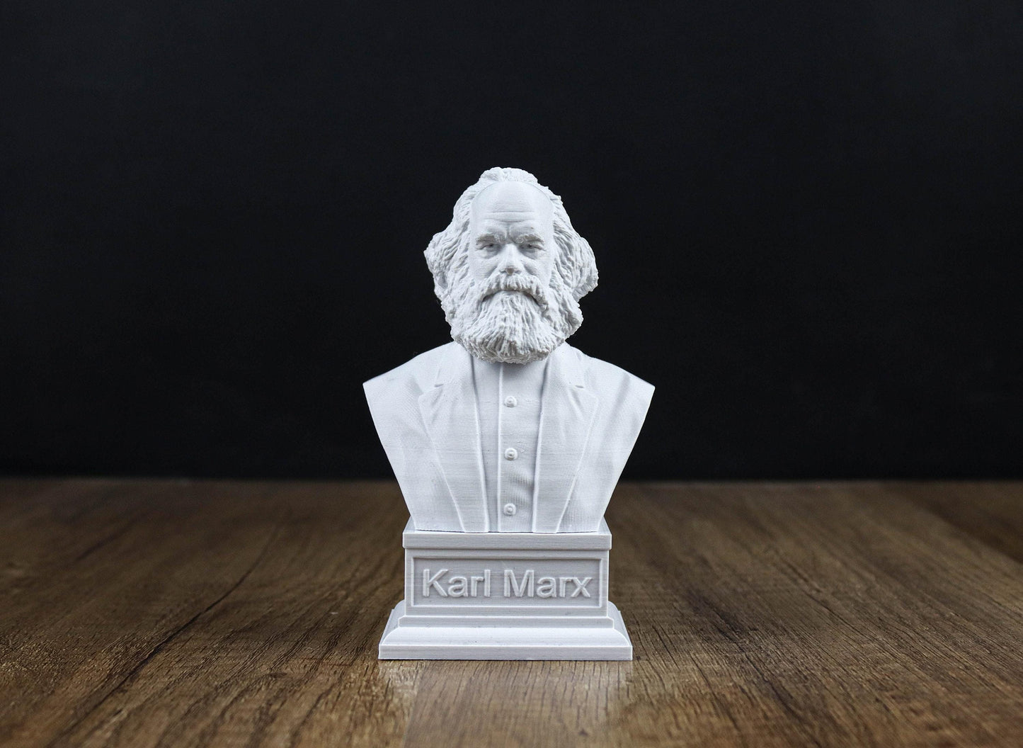 Friedrich Engels and Karl Marx Busts, German Philosophers Statue