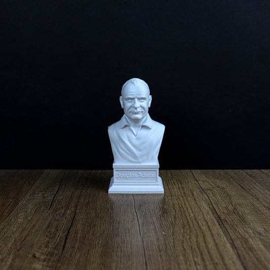 Douglas Adams Bust, Galactic Explorer Statue