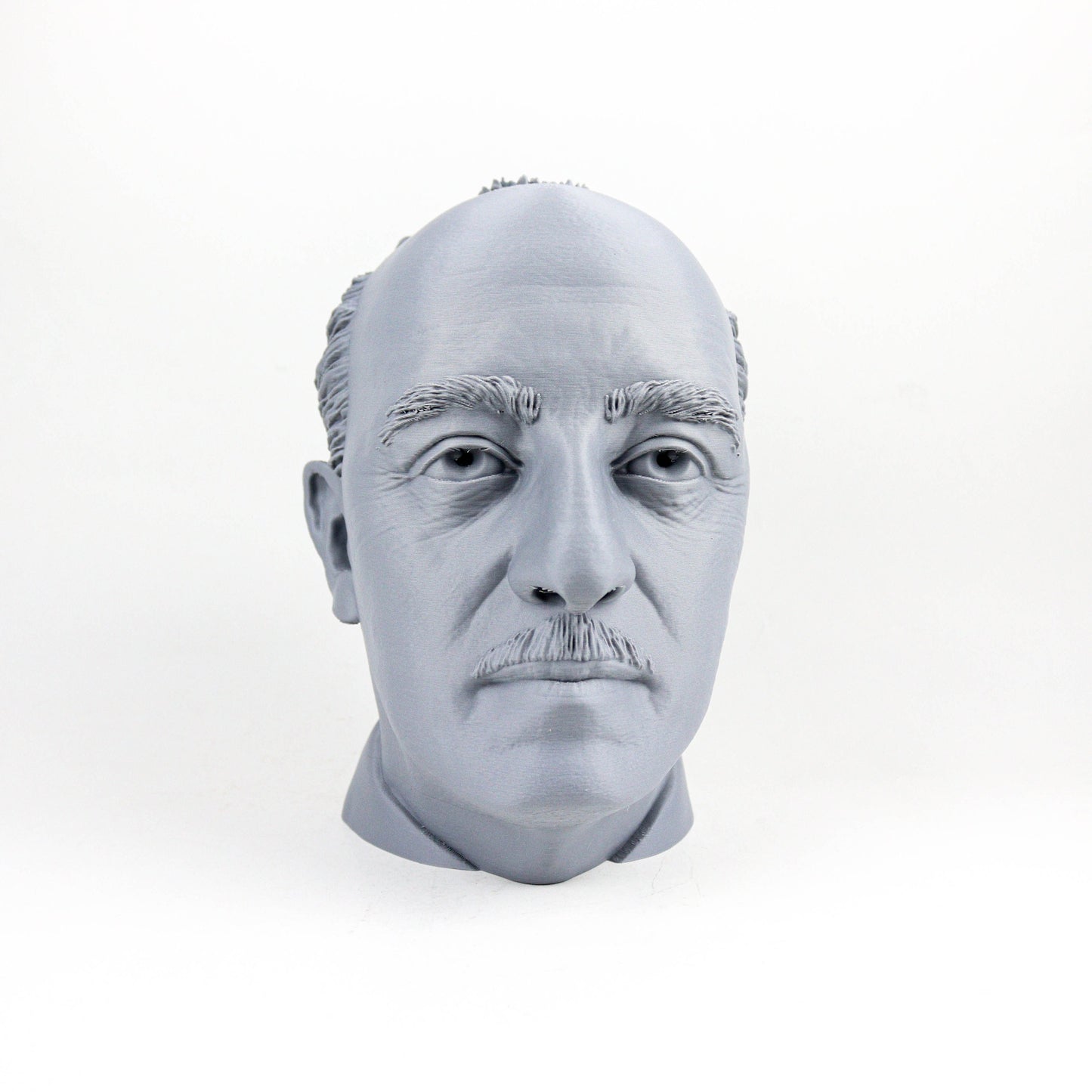 Francisco Franco Head Statue, Headphone Holder, Desktop Decor Headphone Stand Bust