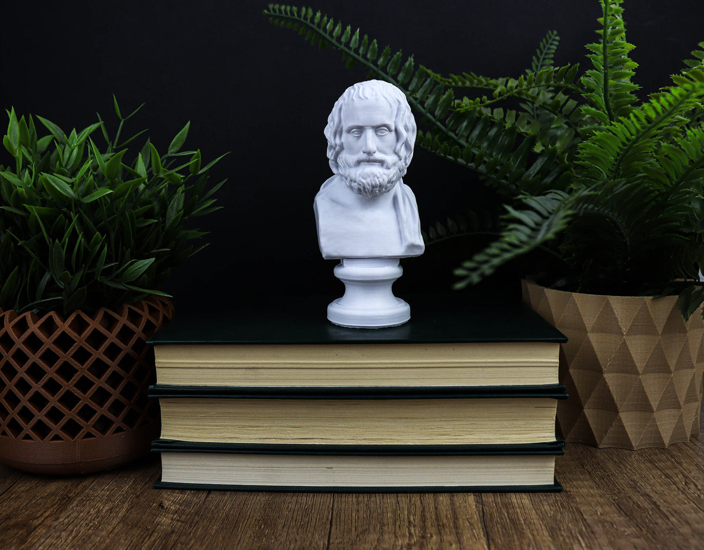 Euripides Statue Bust, Greek Tragedian of Classical Athens Sculpture
