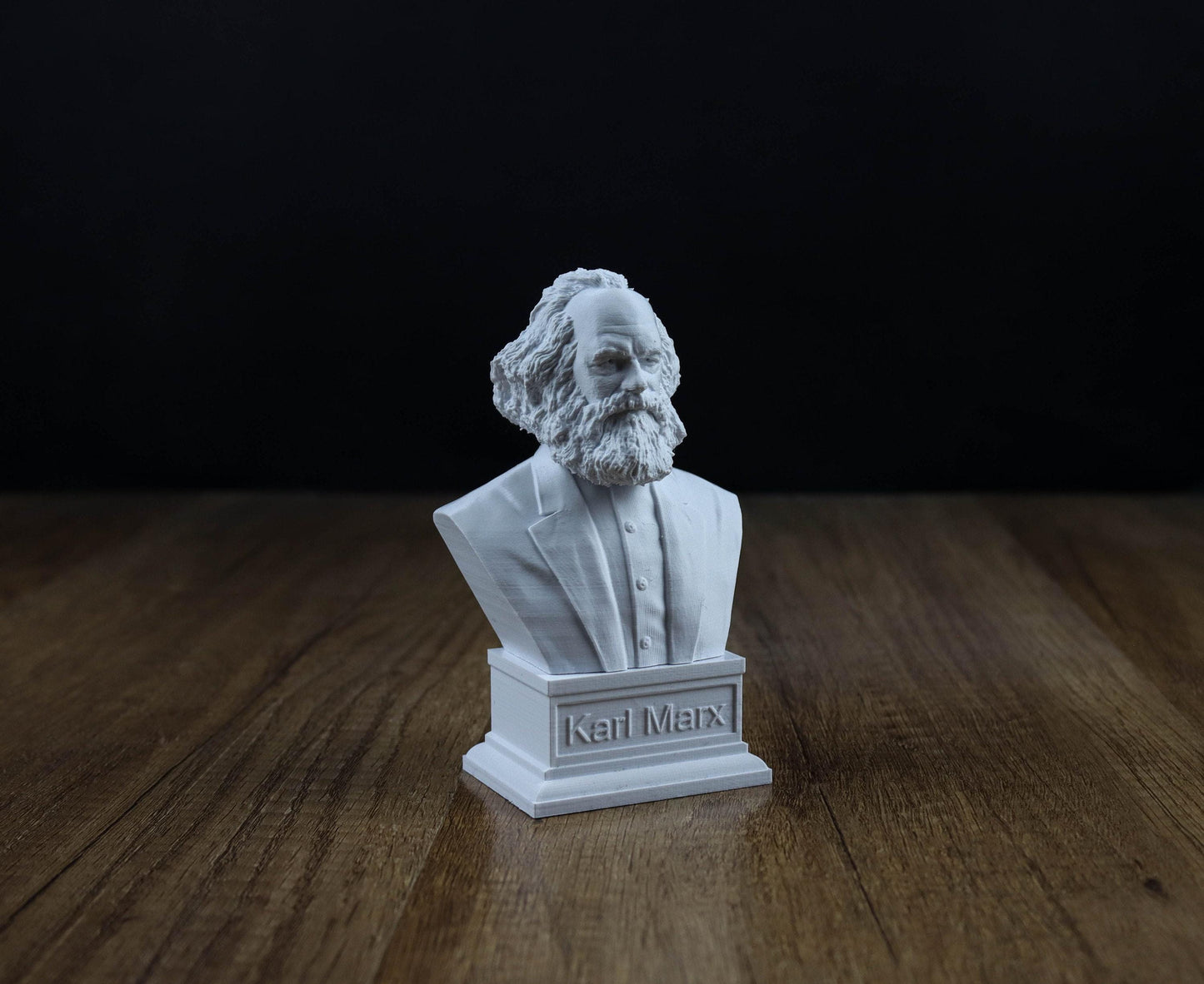 Friedrich Engels and Karl Marx Busts, German Philosophers Statue