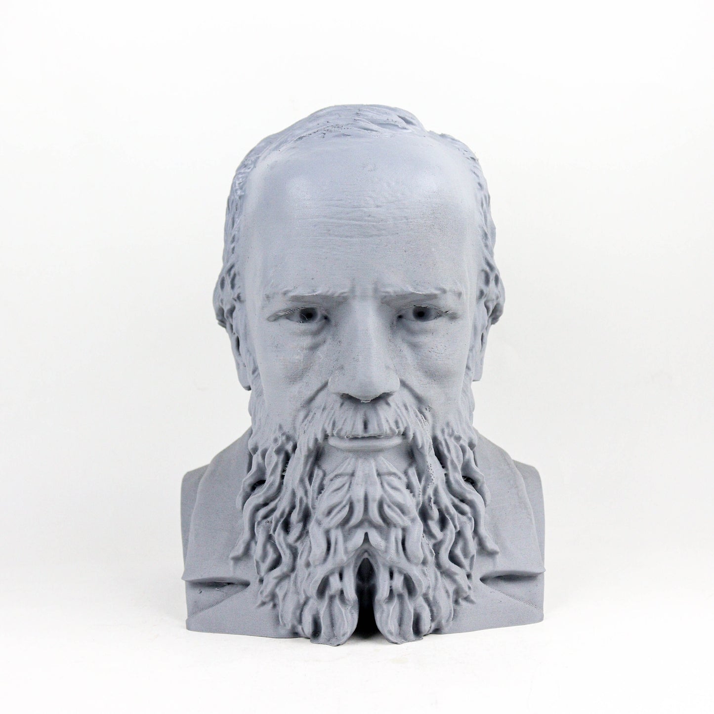 Fyodor Dostoevsky Headphone Holder, Russian Novelist Head Statue, Gift for Poetry