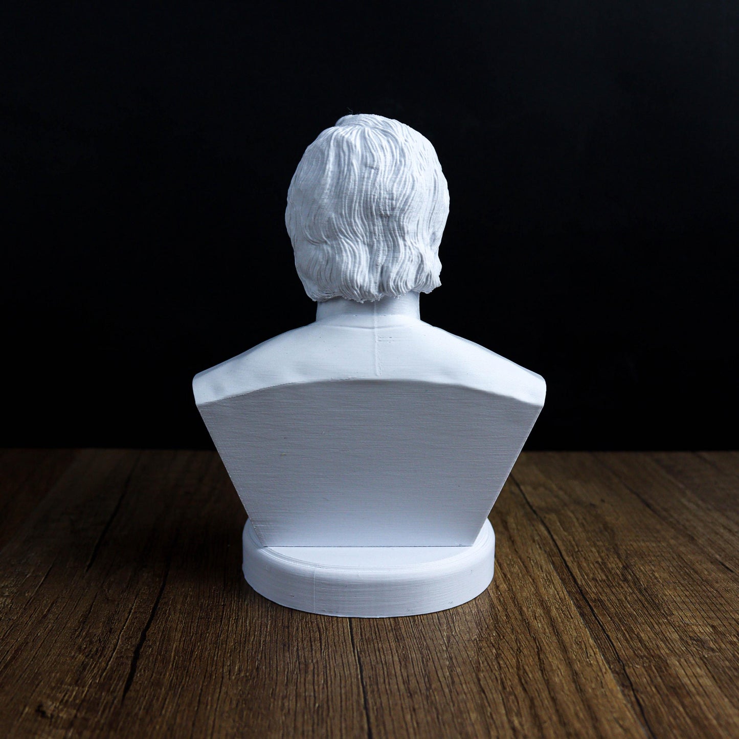 Slavoj Zizek Bust, Modern Philosopher Statue for Bookshelf & Home Decor