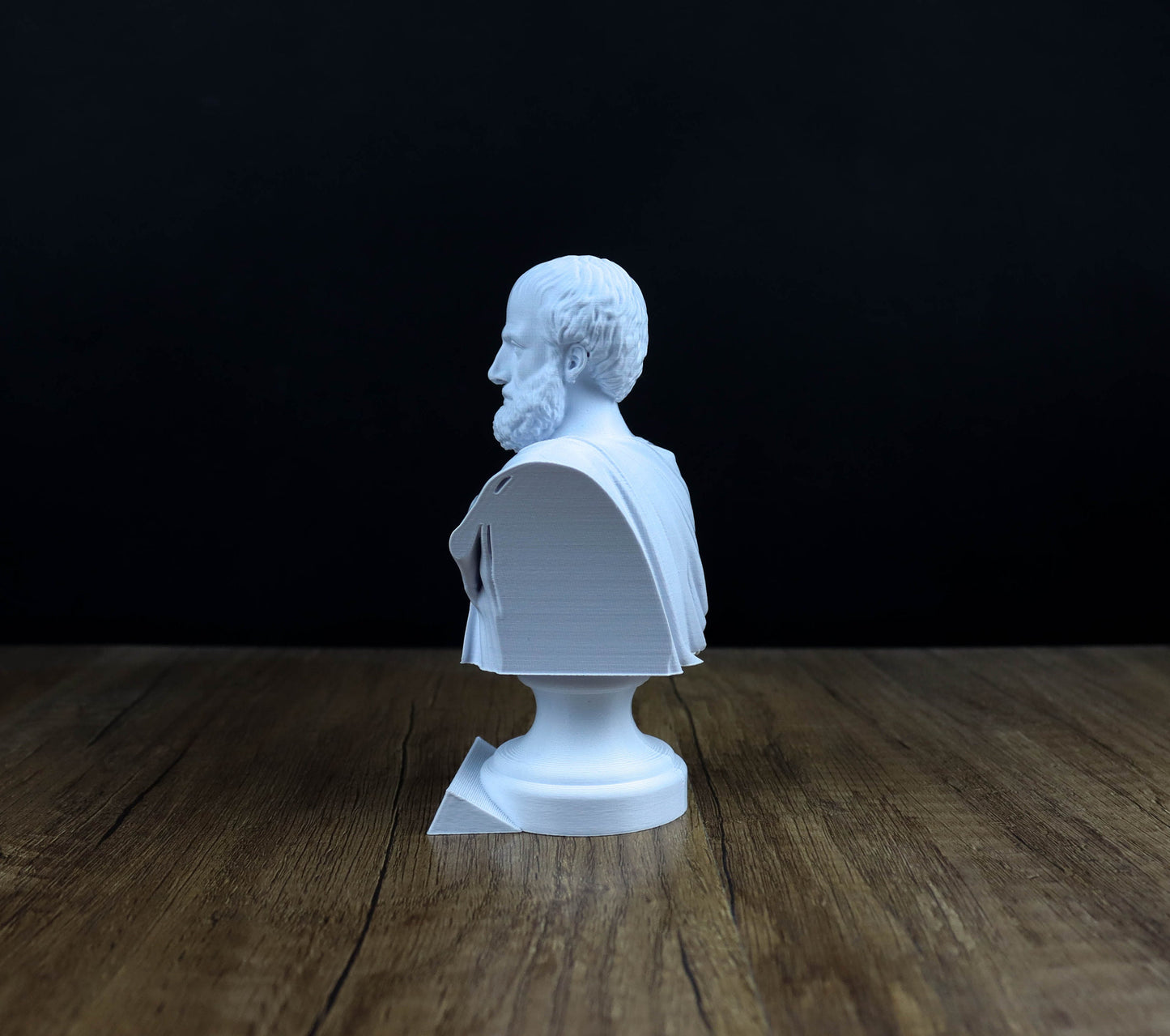 Aristotle Bust, Greek philosopher Statue, Greek Mythology Inspired Sculpture