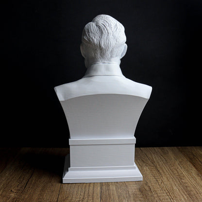 James A. Garfield Bust, 20th President of the United States, Historical Bookshelf Decor, Patriotic Gift for History Lovers