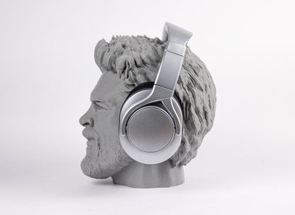 Karl Urban  Bust, Headset Stand Bust