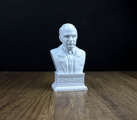 Carl Gustav Jung Bust, Swiss Psychiatrist and Psychoanalyst, Founder if Analytical Psychology
