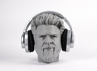 Karl Urban  Bust, Headset Stand Bust