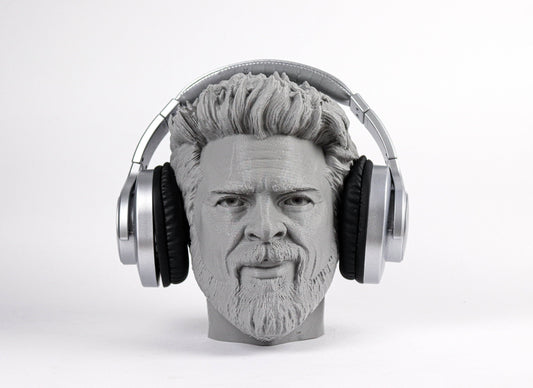 Karl Urban  Bust, Headset Stand Bust