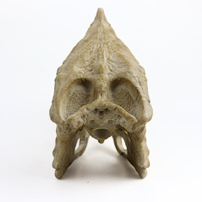 Postosuchus Kkull, Aged Reptile Skull Replica, Prehistoric Dinosaur Fossil Decor, Jurassic Collectible Gift