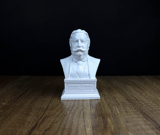 William Howard Taft Bust, 27th president of the United States Statue