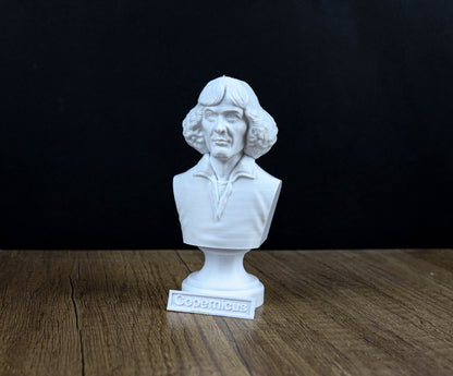 Nicolaus Copernicus Bust, Renaissance Polymath Statue, Sculpture Decoration ,Astronomy lover gift, Home Decor