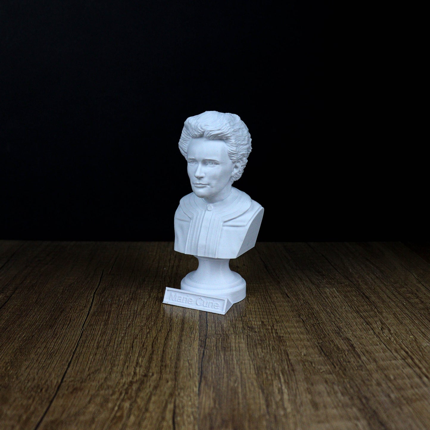 Marie Curie Bust, Physicist and Chemist Pioneer, Sculpture Decor