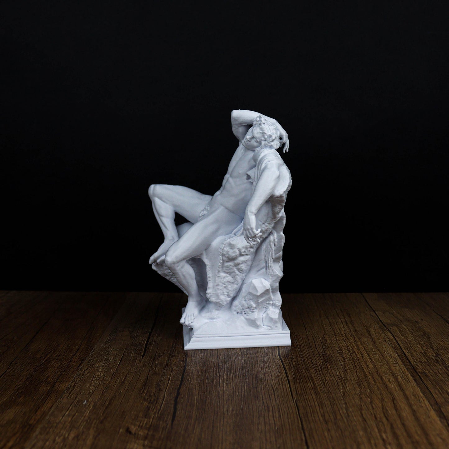 Barberini Faun Statue, Classical Mythology Art, Drunken Satyr Sculpture