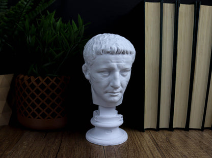 Emperor Claudius Bust, Tiberius Claudius Caesar Augustus Germanicus Sculpture