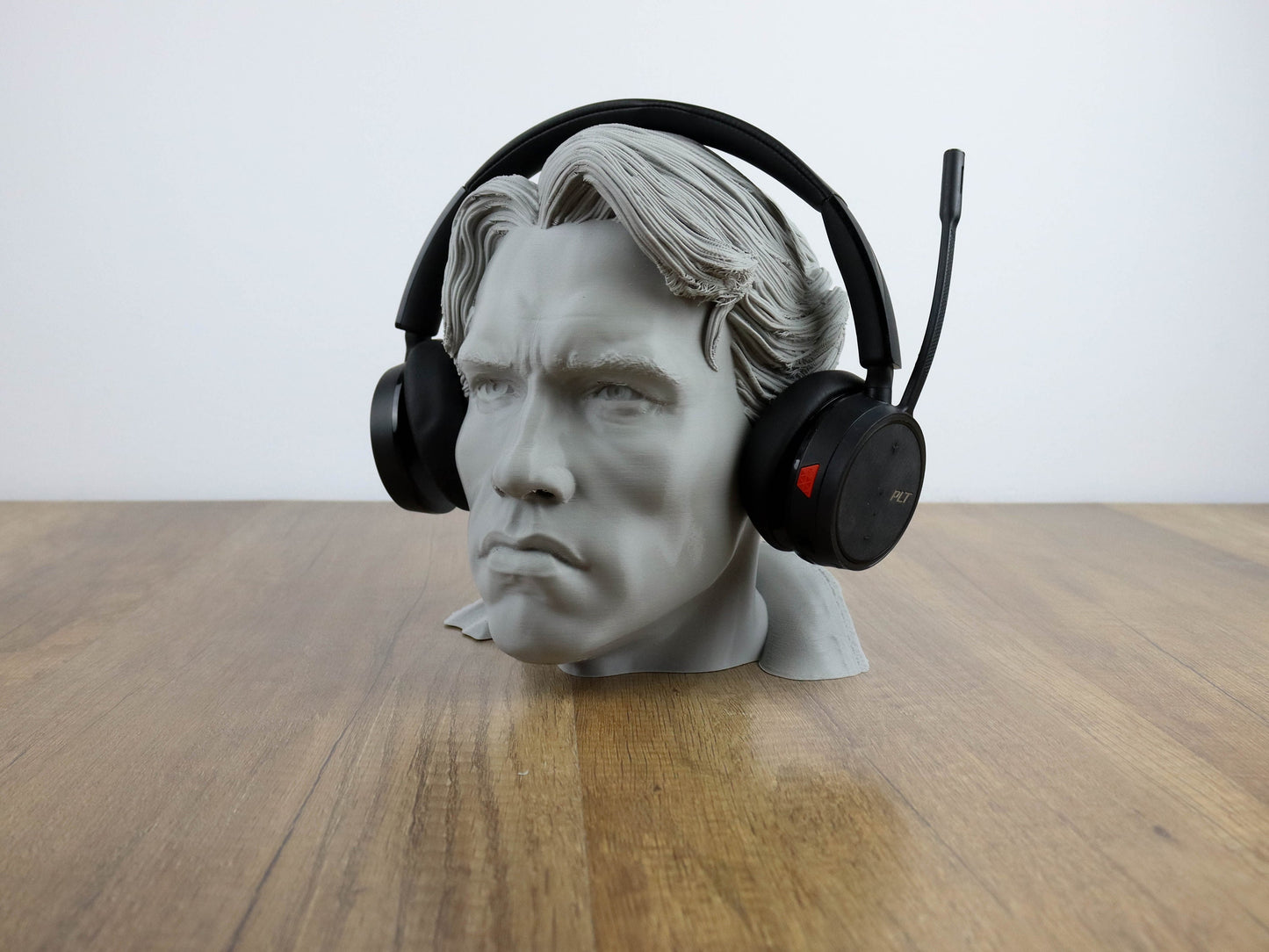 Arnold Schwarzenegger Headphone Holder, Desktop Decor Headphone stand, Gaming Accessories