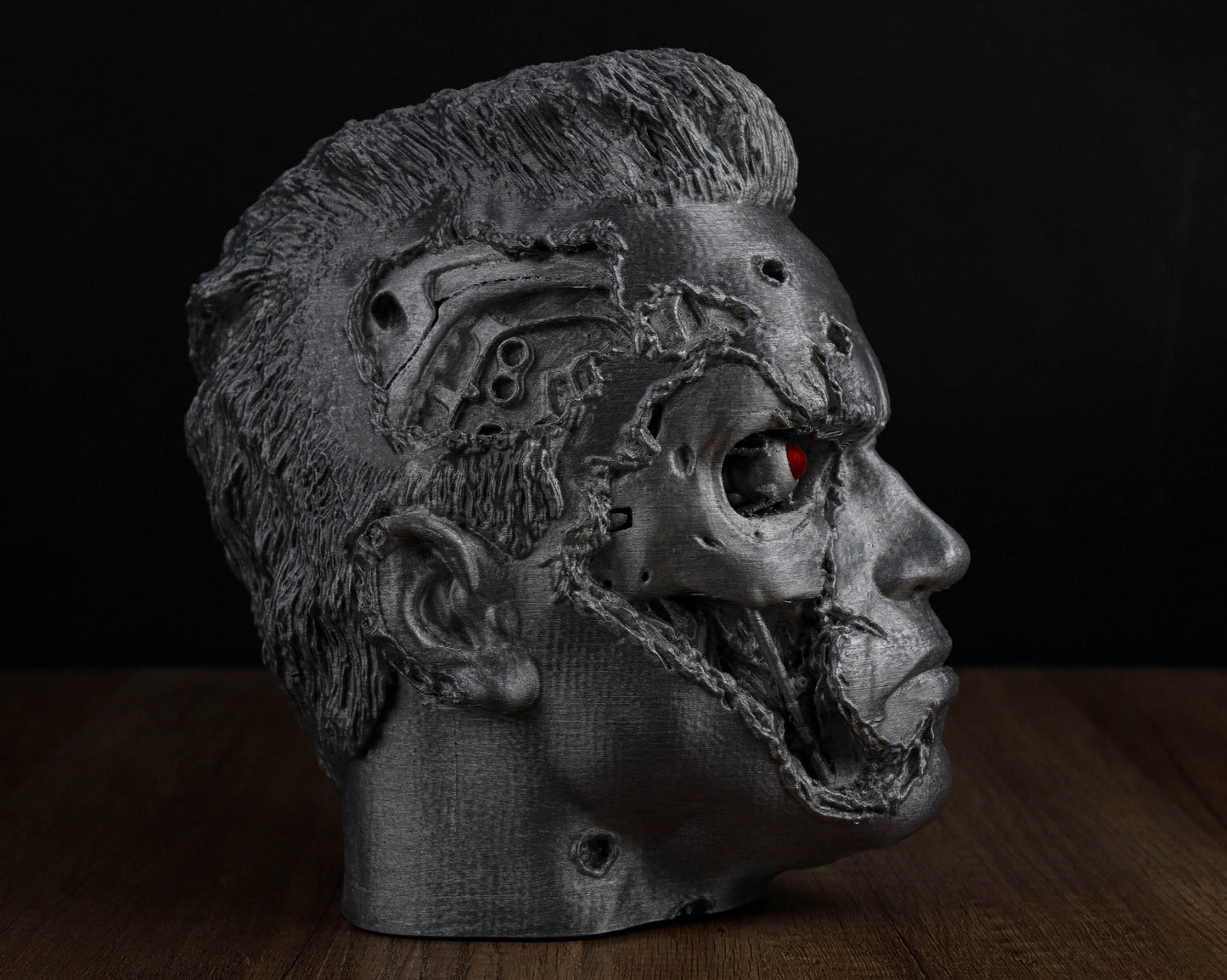 Terminator T-800 LED Bust, Arnold Schwarzenegger Headphone Holder