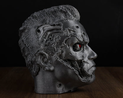 Terminator T-800 LED Bust, Arnold Schwarzenegger Headphone Holder