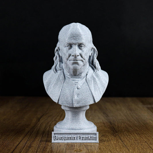 Benjamin Franklin Bust, Founding Father of the United States Statue