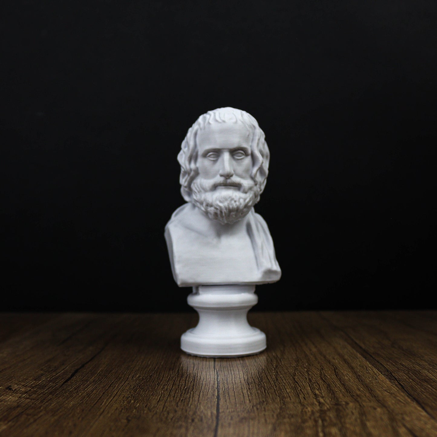 Euripides Statue Bust, Greek Tragedian of Classical Athens Sculpture