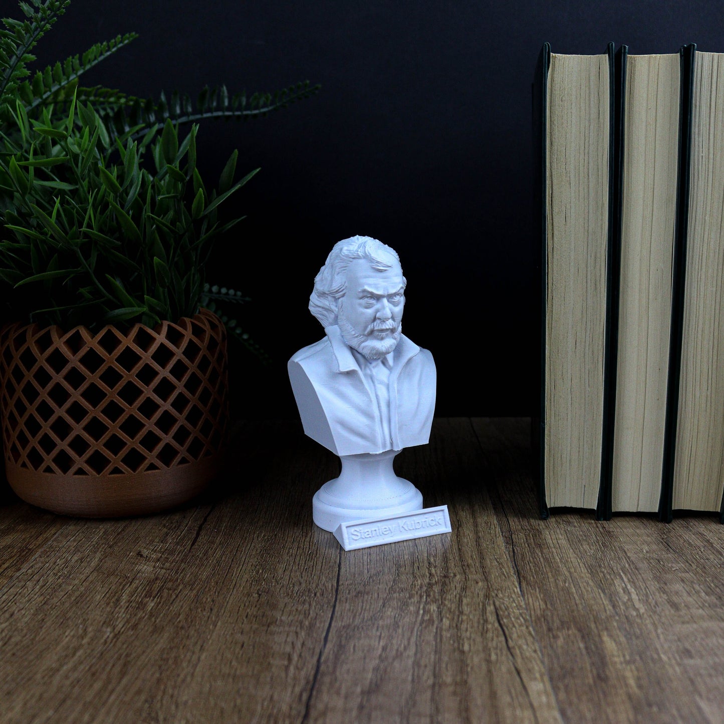 Stanley Kubrick Bust, Cinematic Legend 3D Printed Statue