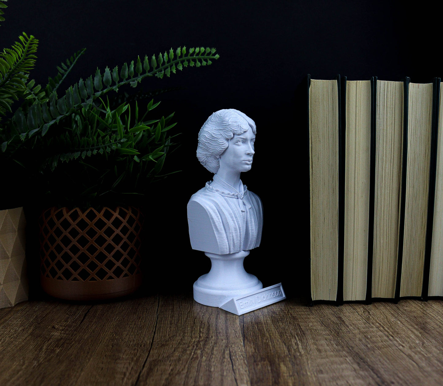 Emily Dickinson Ethereal Essence Bust Sculpture
