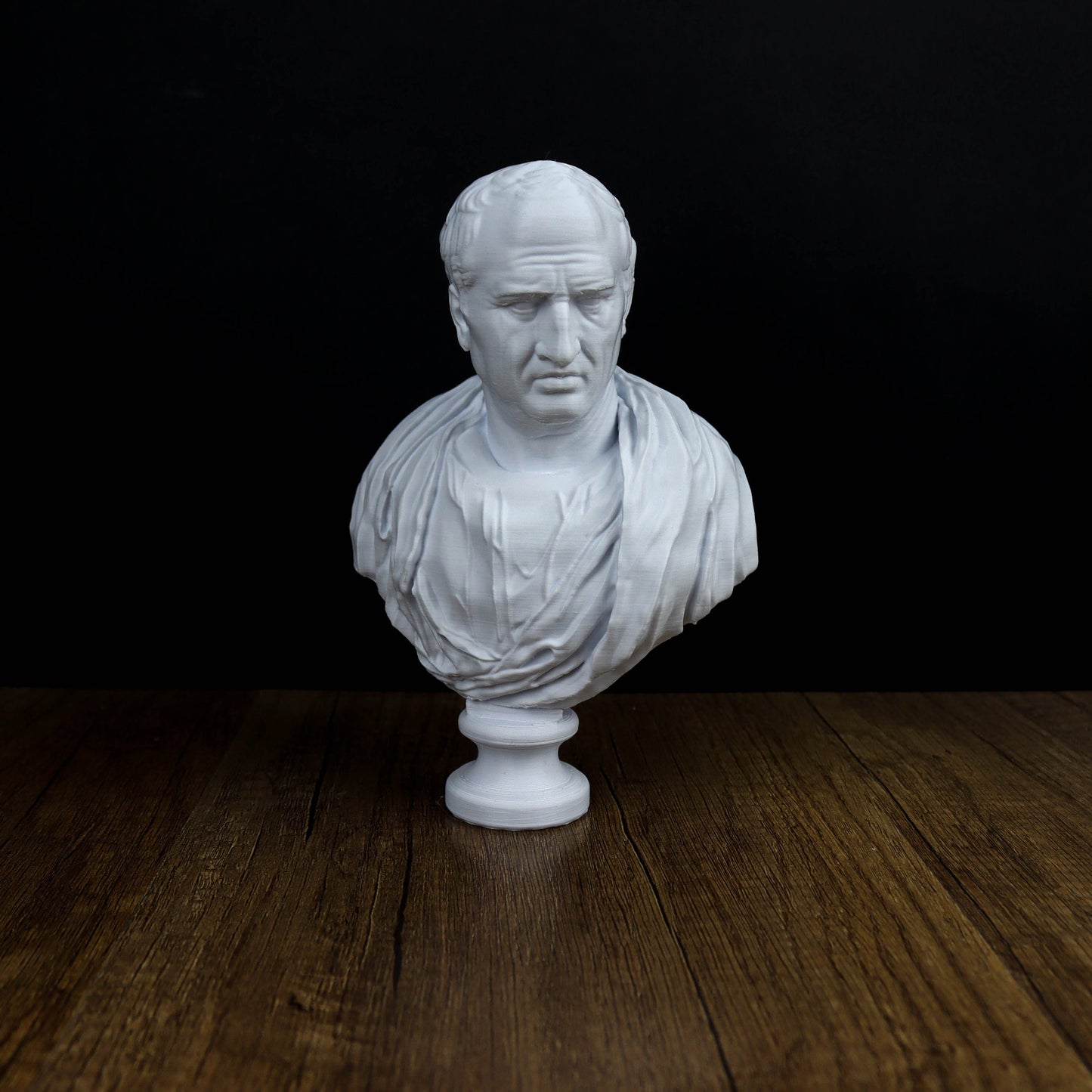 Cicero Bust, Ancient Roman Philosopher Sculpture, Roman History Decor