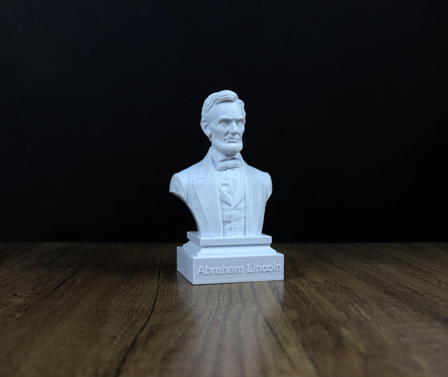 Abraham Lincoln Bust, 16th U.S. President Sculpture, American History Art Decor