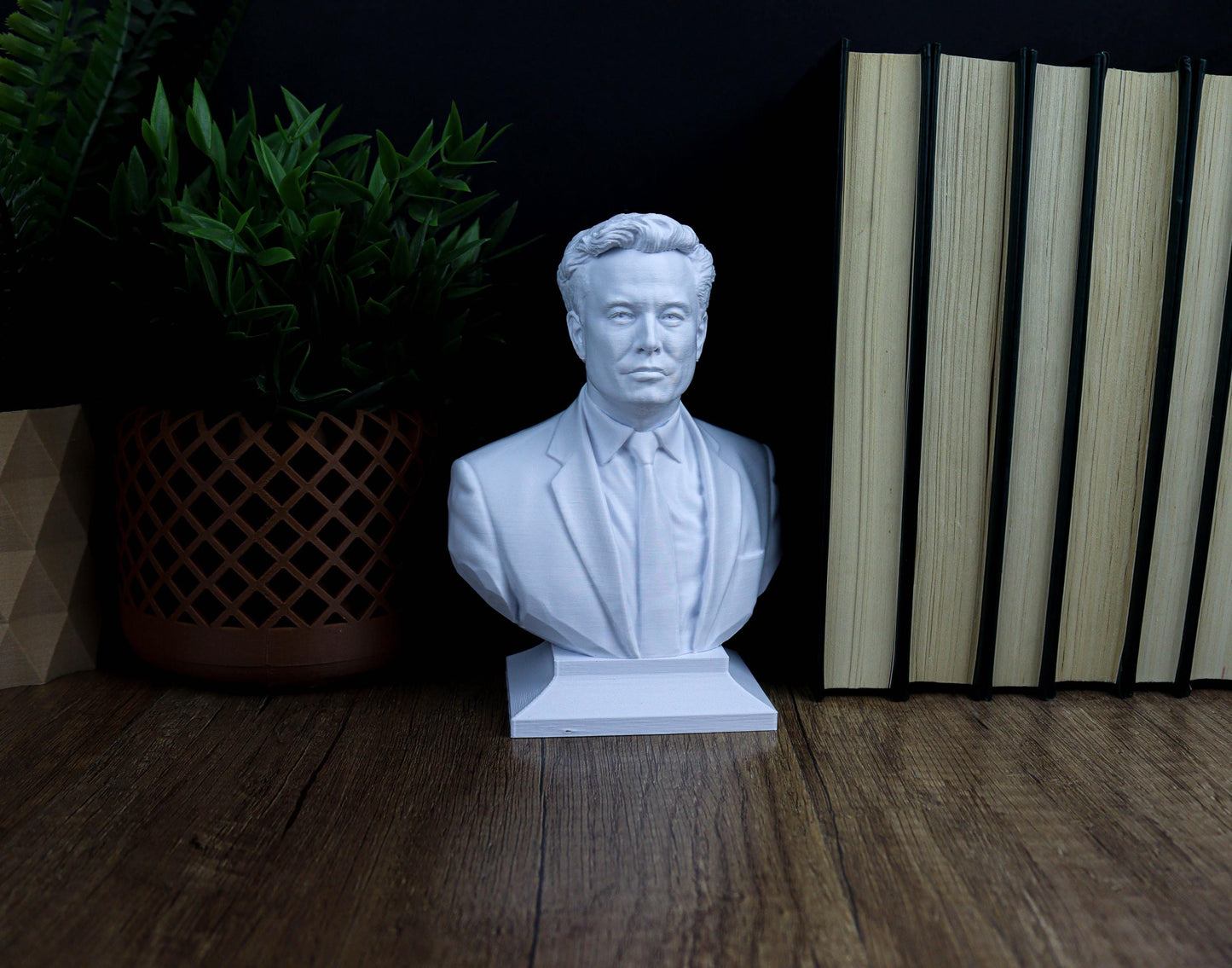 Elon Musk Bust, Alternate version