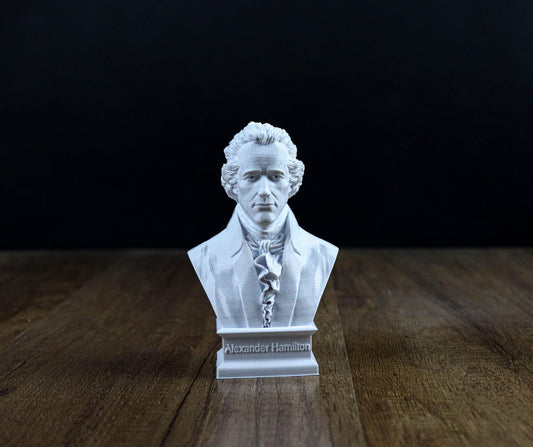 Alexander Hamilton Bust, Founding Father of the United States Sculpture