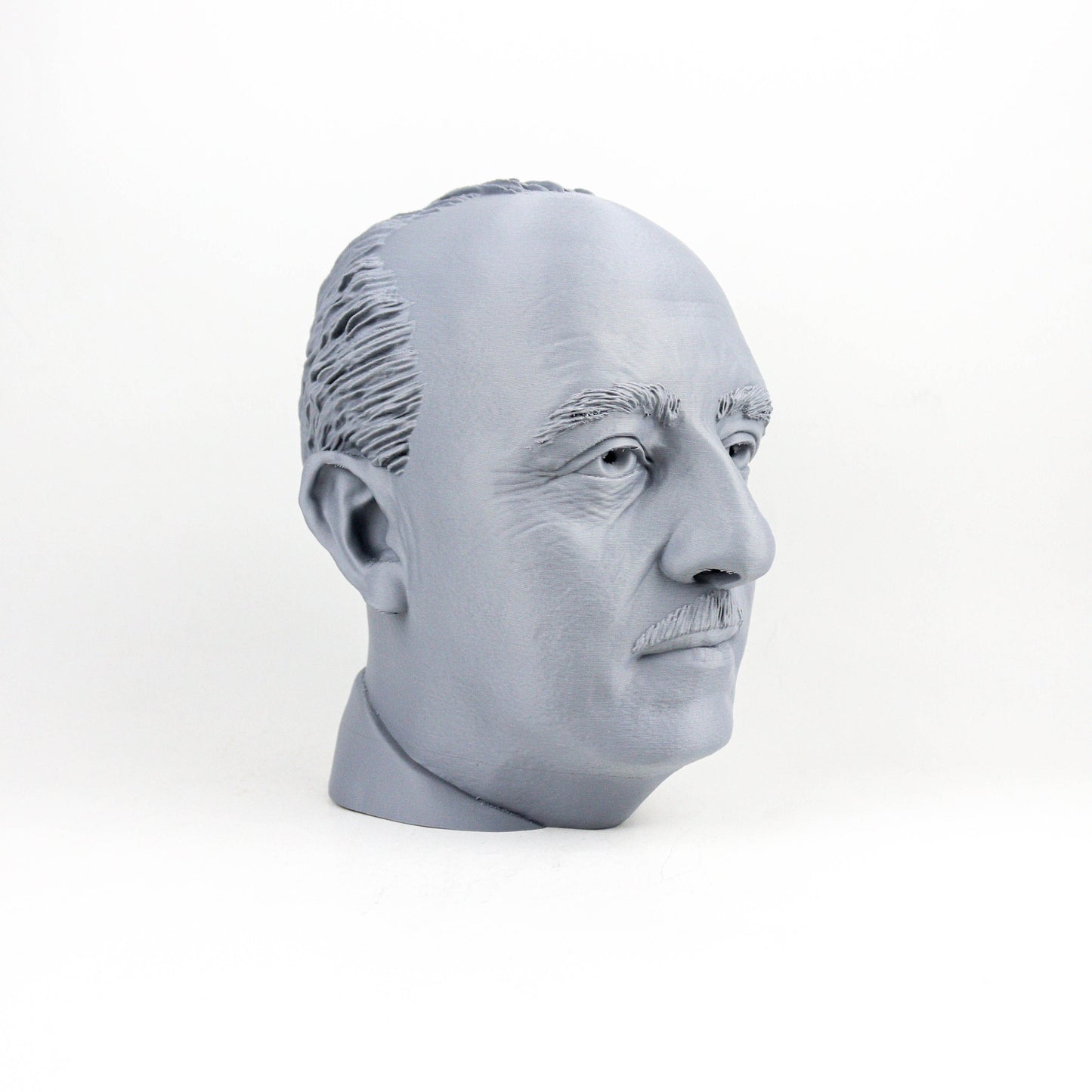 Francisco Franco Head Statue, Headphone Holder, Desktop Decor Headphone Stand Bust