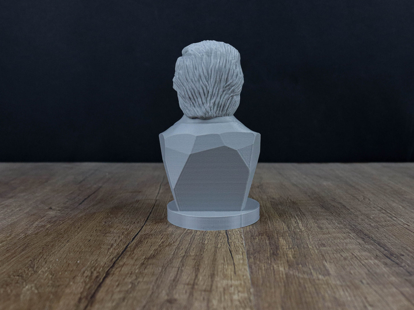 Smiling Donald Trump Bust, 45th American President Sculpture