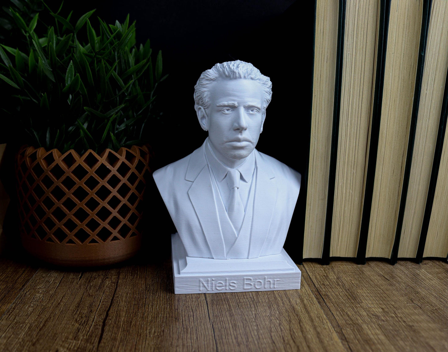 Niels Bohr Bust, Atomic Theory Statue, Science Decor, Gift for Physicists & STEM Enthusiasts