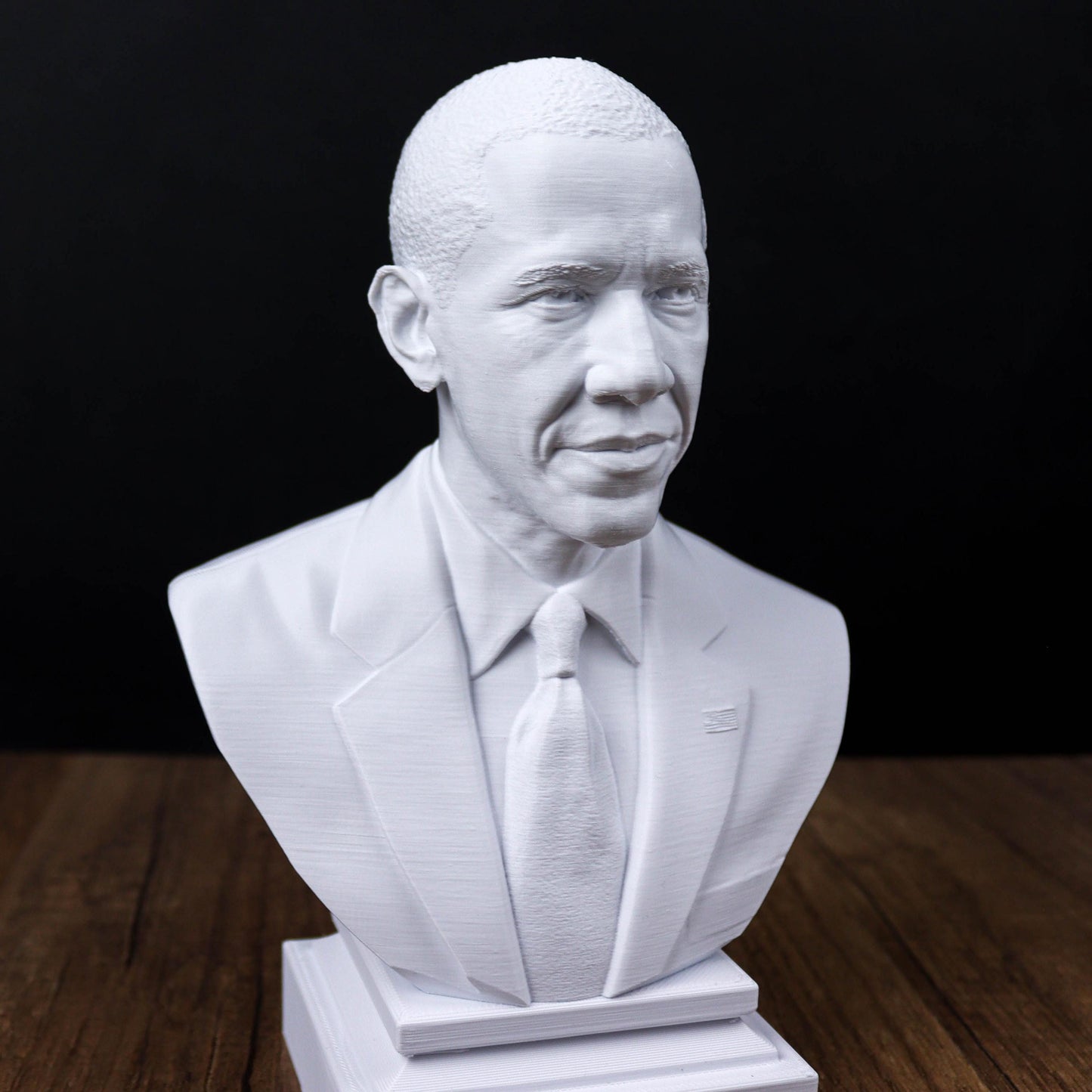 Barrack Obama Bust, 44th American President Sculpture