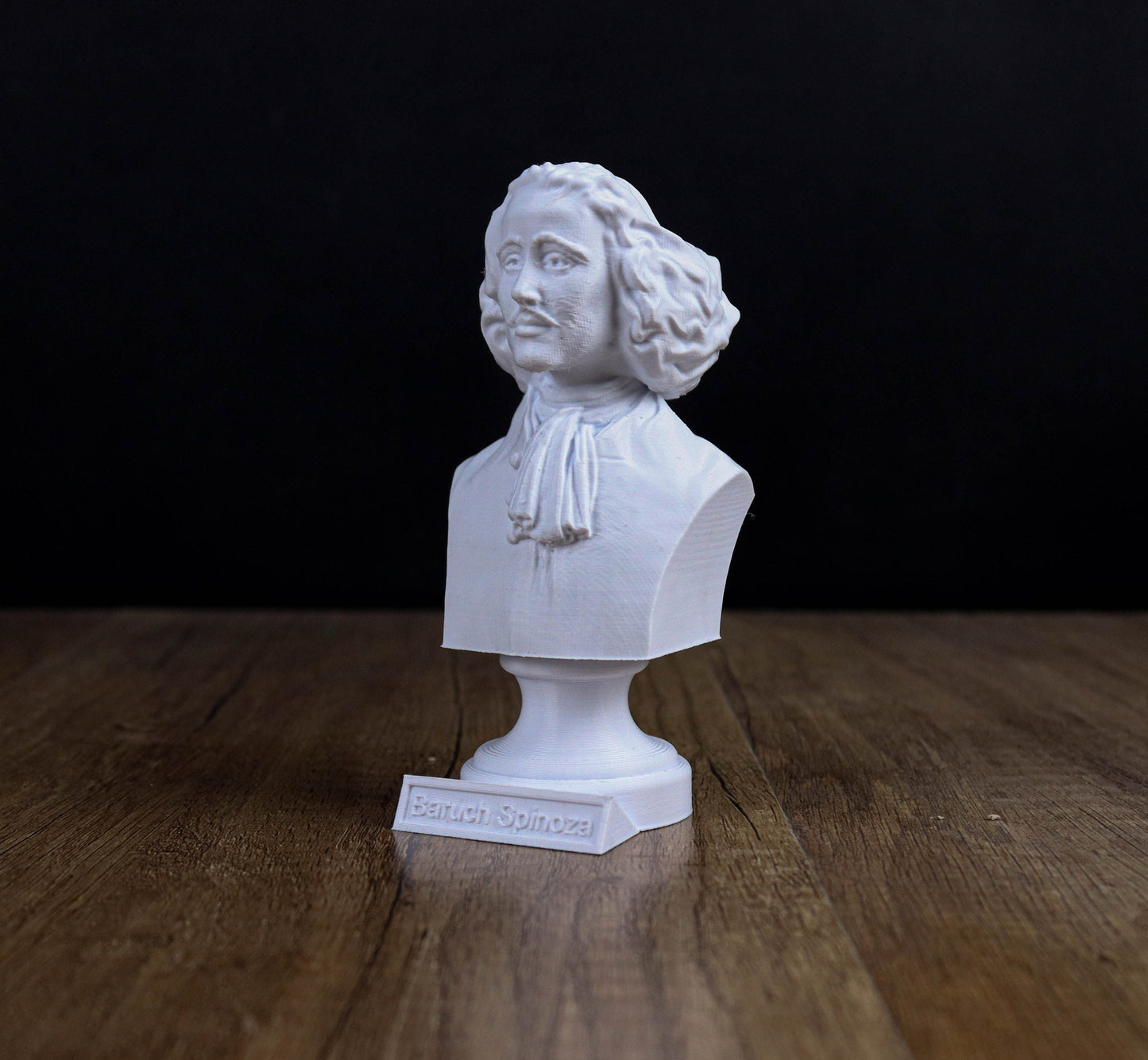 Baruch Spinoza Bust, Dutch Philosopher Sculpture