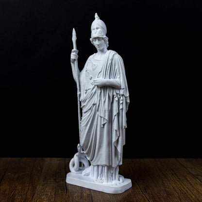 Athena Giustiniani statue, Greek goddess sculpture, classical decor